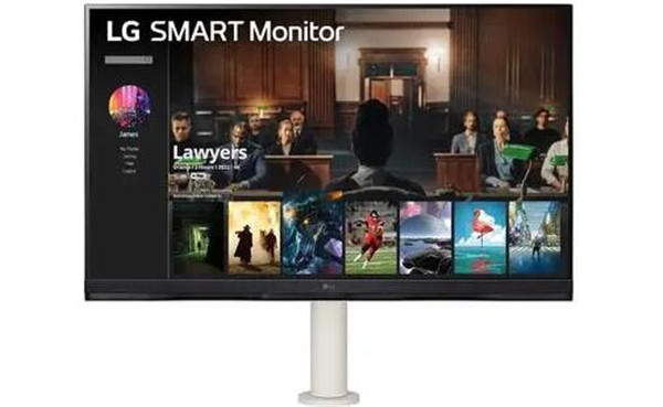 LG发布新款32英寸4K智能显示器