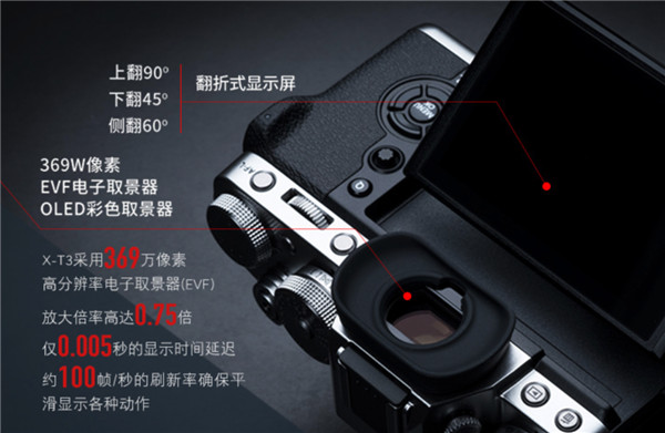 富士X-T5相机新料：回归三向翻折屏 第2张