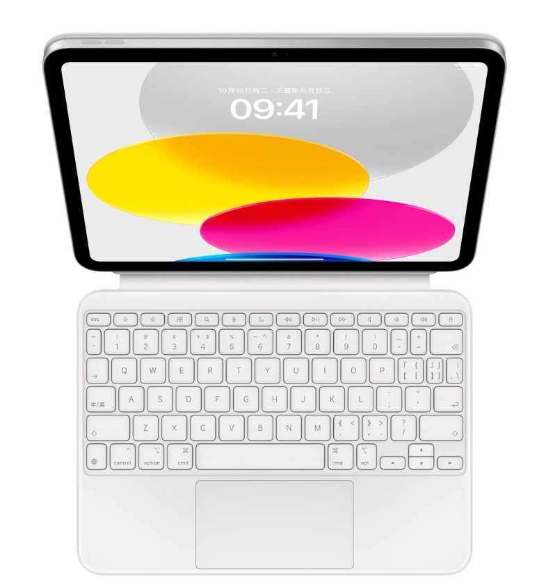 1999 元，苹果推出适用于 iPad 10 的妙控键盘双面夹：全尺寸按键 + 触控板，采用分体式设计 第2张