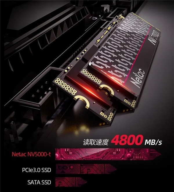 朗科发布绝影NV5000-t 固态硬盘：低功耗设计、PCIe 4.0