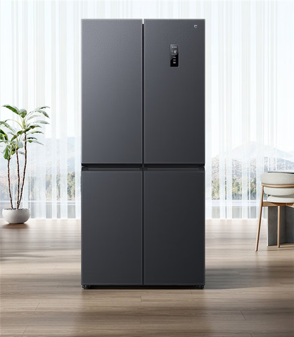 2499元！米家冰箱十字对开门520L全新上市：超大容量18格分区