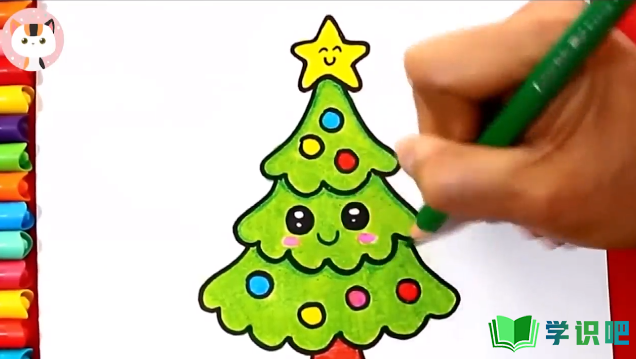 怎么画圣诞树？ 第4张