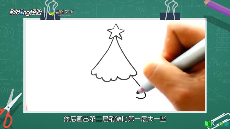 圣诞树怎么画漂亮简单？ 第3张