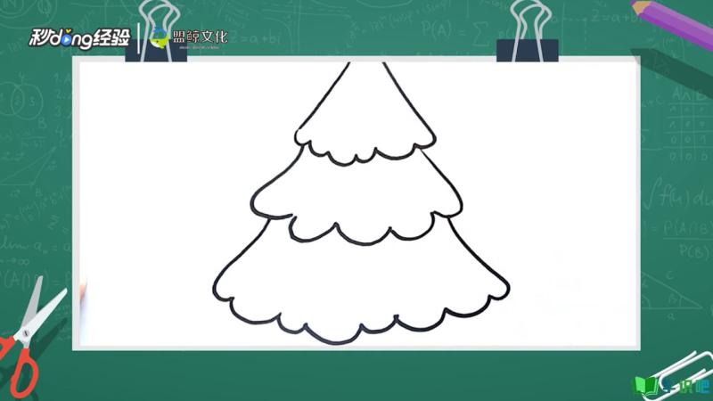 圣诞树怎么画漂亮简单？ 第4张