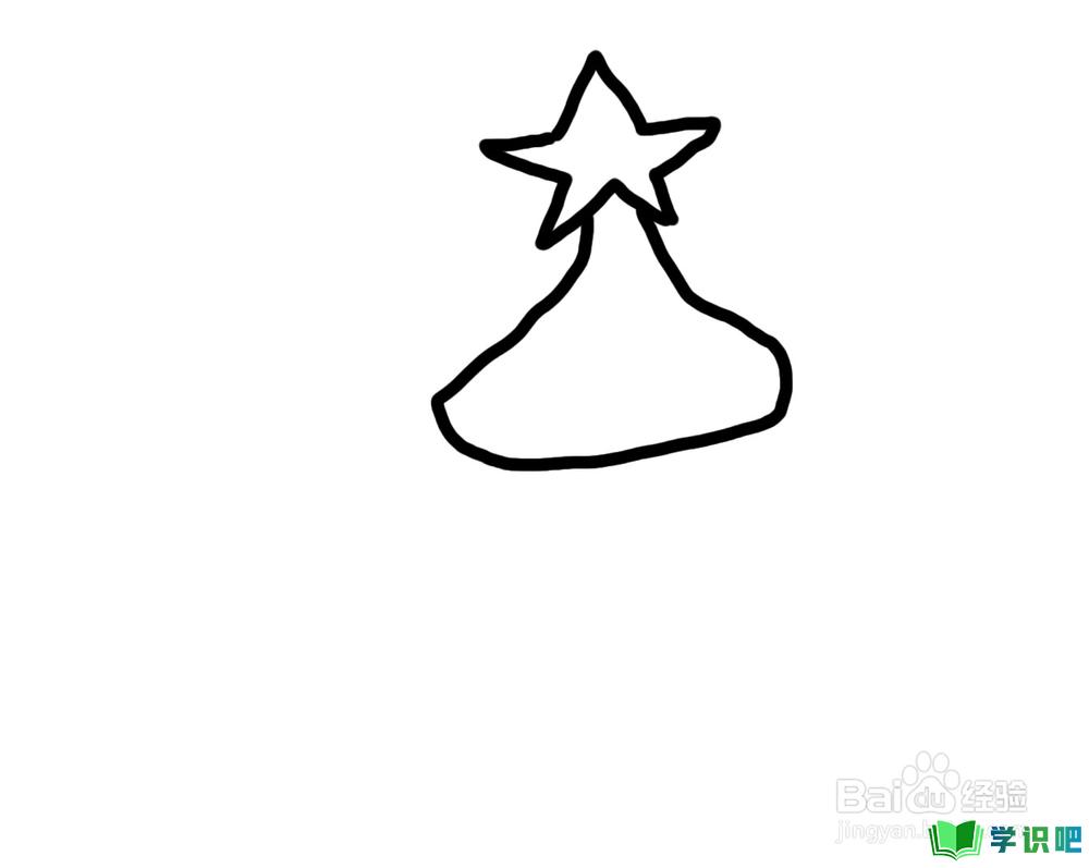 怎么画儿童简笔画圣诞树？ 第3张
