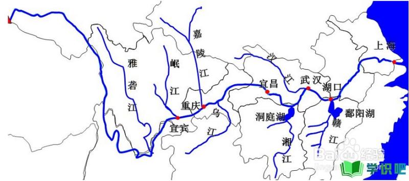 如何巧记黄河和长江经过哪些省份和支流？ 第3张