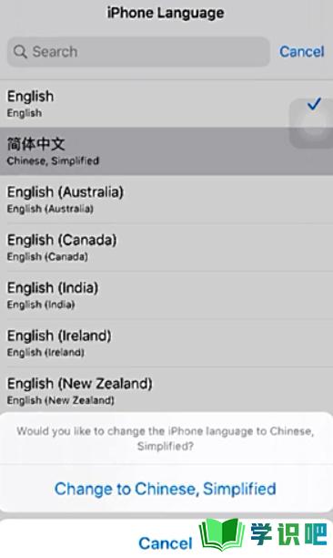 苹果手机怎么设置中文？