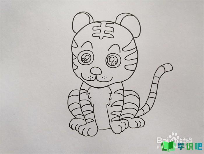怎么画老虎？