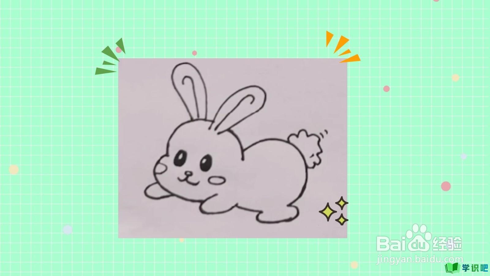 小兔子怎么画简单又可爱？ 第3张