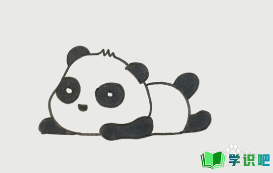 熊猫怎么画简单又可爱？ 第1张