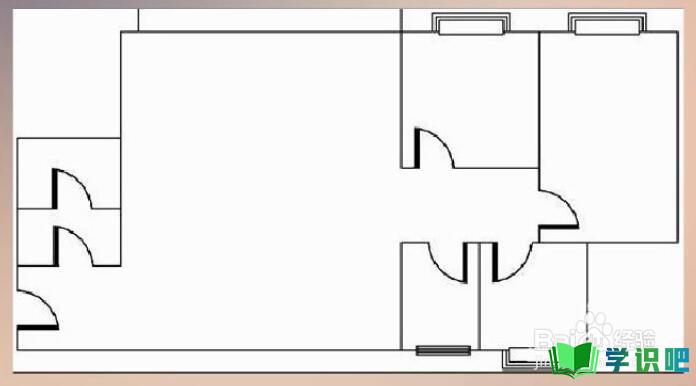 如何用画图工具画房屋平面图？ 第7张