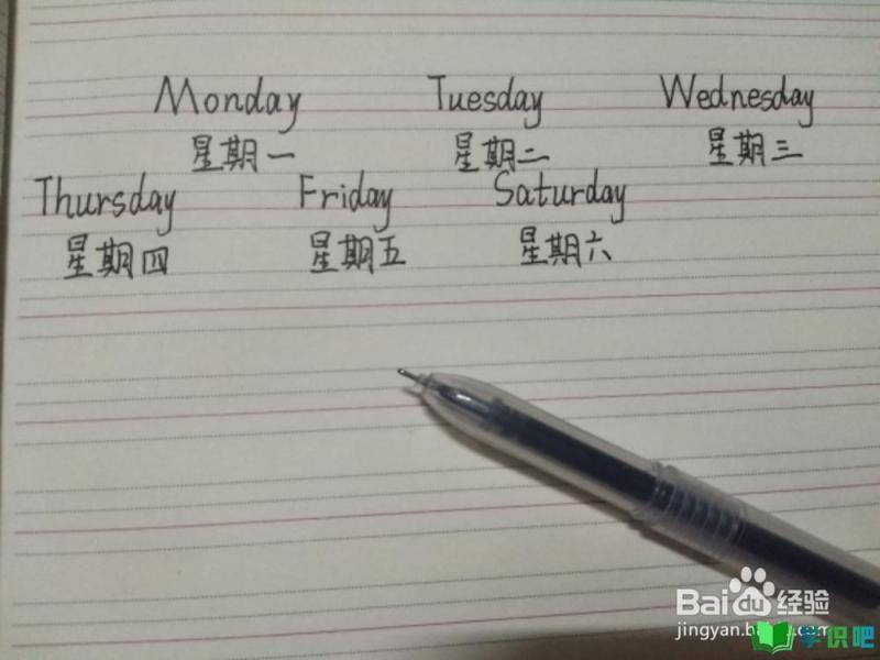 星期一至星期天的英文单词怎么写？ 第8张