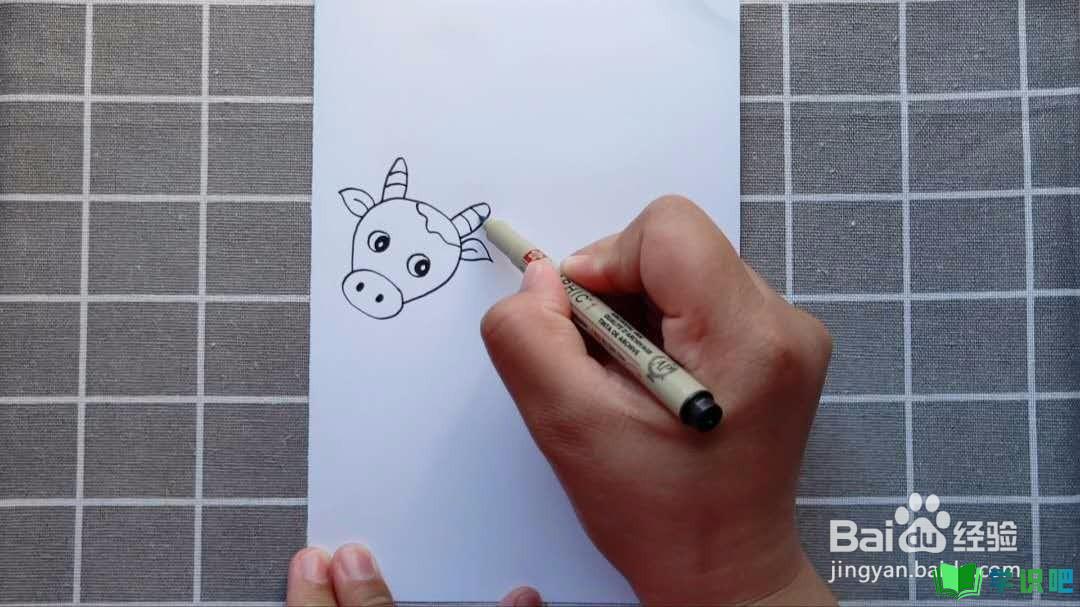 儿童画牛怎么画？