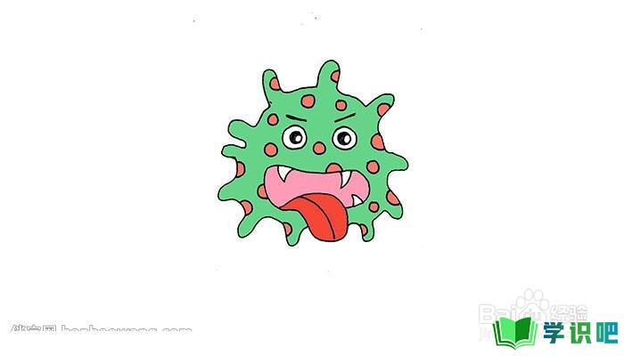细菌病毒怎么画简笔画？ 第1张