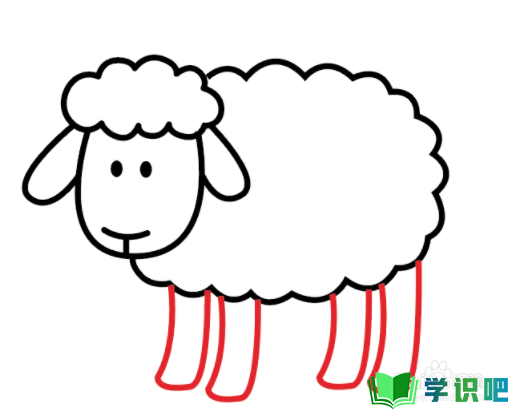 如何简单地画羊？ 第5张