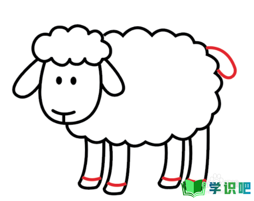 如何简单地画羊？ 第6张