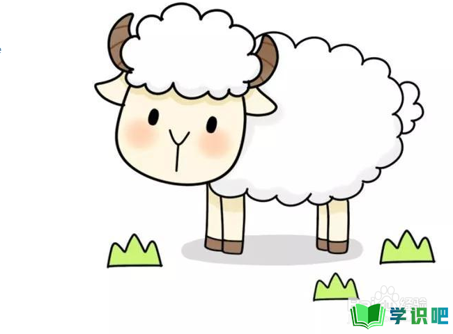 羊的简笔画怎么画？