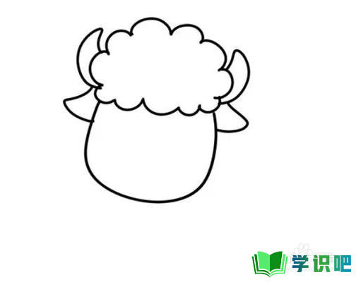 羊的简笔画怎么画？ 第3张
