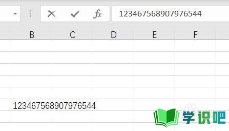 Excel如何快速输入位数较多的数字？