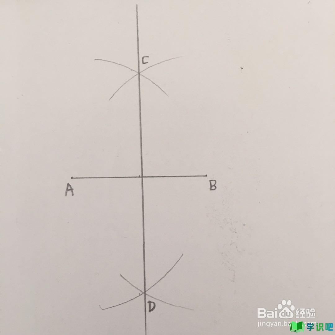 如何作出一条线段的垂直平分线？ 第5张