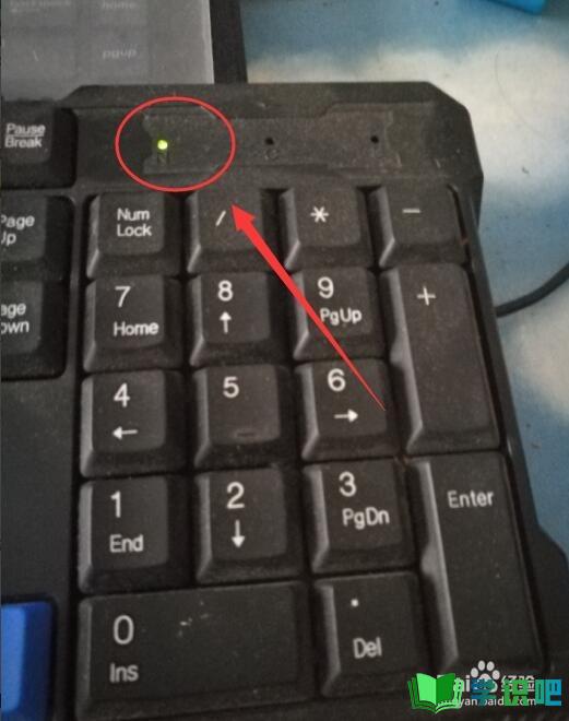 键盘上的数字键盘打不出来数字是怎么办？ 第2张
