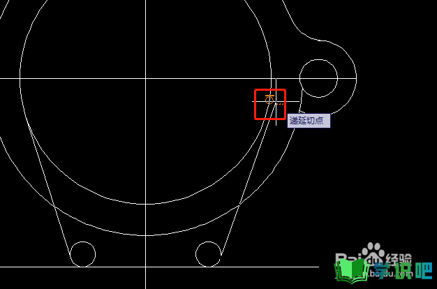 CAD中如何画两个圆的公共切线？ 第7张