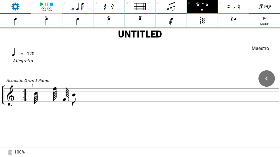 maestro制谱苹果版：一款支持超多种乐器播放的曲谱软件 第1张